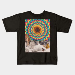 Synflower trippy Kids T-Shirt